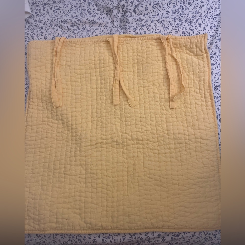 Pottery Barn Pick- Stich Euro Sham
